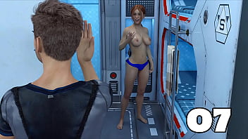Stranded In Space #7 - Red Haired Step Sister In The Shower free video
