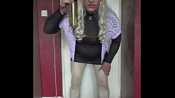 Sissy Crossdresser Would Love For You To Fill His Mouth With Pee Or From His Pee Tube You Decide free video