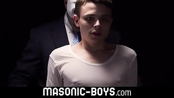 Hot Twink Boy Takes Asshole Initiation From Butt Plugs And Bareback Cocks Masonic-Boys.com free video