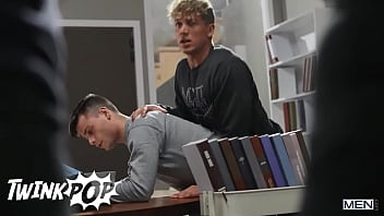While At The Library Jock Felix Fox Got His Dick Sucked By His Best Friend Ryan Bailey - Twinkpop free video