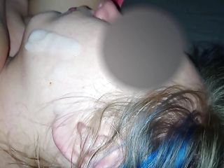 She Blow Me And I Cum On Her Face And Pantyhose Feet free video